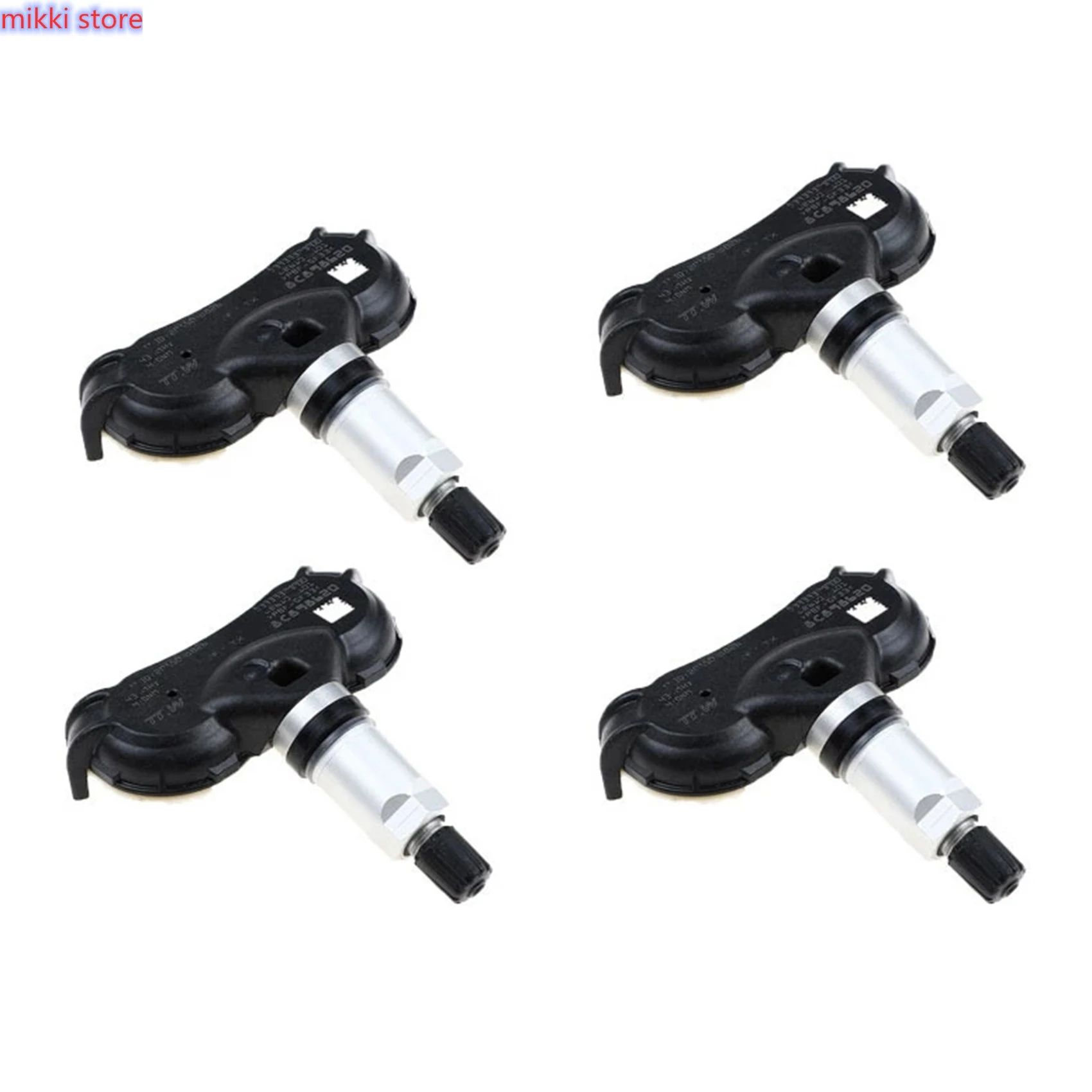

4Pc 52933-3M000 Car Tire Pressure Monitor Sensor TPMS Monitoring System 433MHz for Hyundai IX35 Elantra KIA Rio Sportage