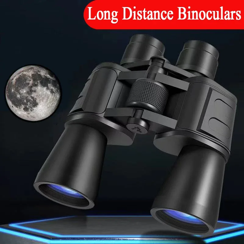 

20x50 Professional Binocular Telescope HD Powerful Military 20X Long Range Optics Lll Night Vision For Outdoor Hunting Camping