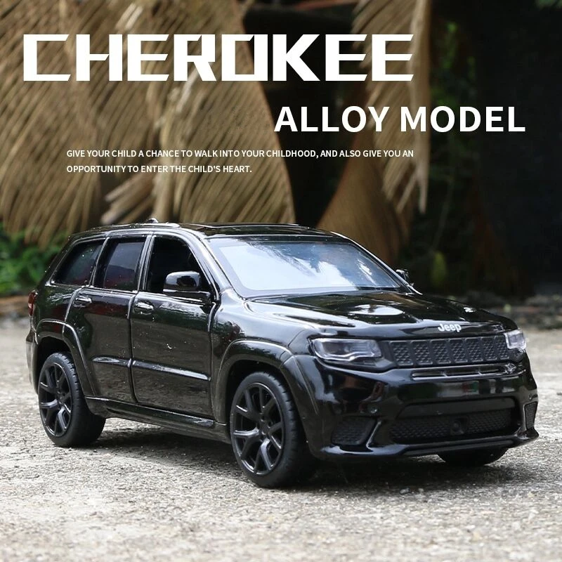 1:32 Jeeps Grand Cherokee Alloy Off-road Vehicles Car Model Diecasts & Toy Vehicles Metal Toy Car Model Simulation Kids Toy Gift