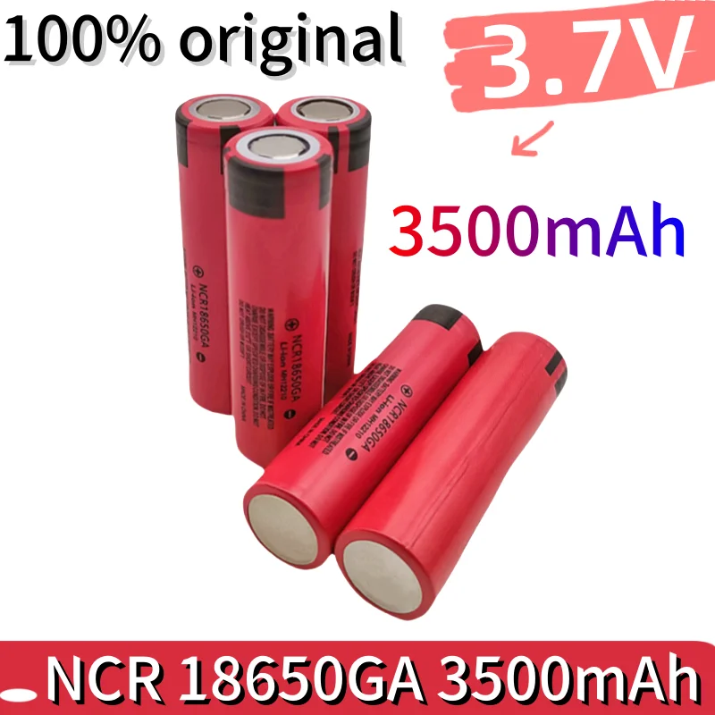 

3.7V 3500mAh 18650 NCR 18650 GA Rechargeable lpega Li-ion Battery 30A Discharge for Toys Tools Flashlight Battery