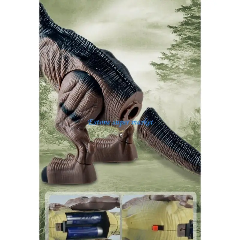 090B Electronic Pet Dinosaur Glowing Walking Toy Child Interactive Walking Toy