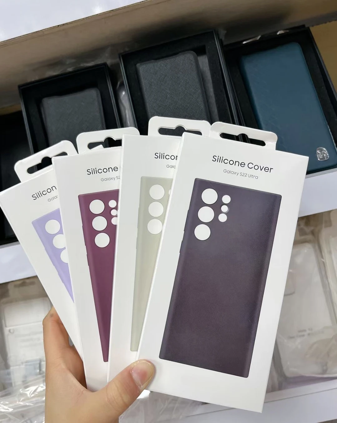 Silicone Case Protection Cover For Samsung Galaxy S22Ultra S22 Ultra 5G Fashion Cases Mobile Phone Housings Silica Cover