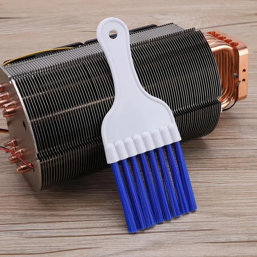 Air Conditioner Condenser Fin Cleaner Plastic Repair Tool Flexible Cleaning Whisk Brush for Air Conditioner House Cleaning Tools