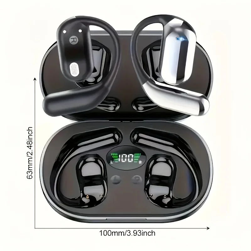 Real Time Translation Earbuds, AI Language Translator Earphone 3-in-1 Accents OWS Earbuds 144 Languages for Travel Business -Q16 - Image 6