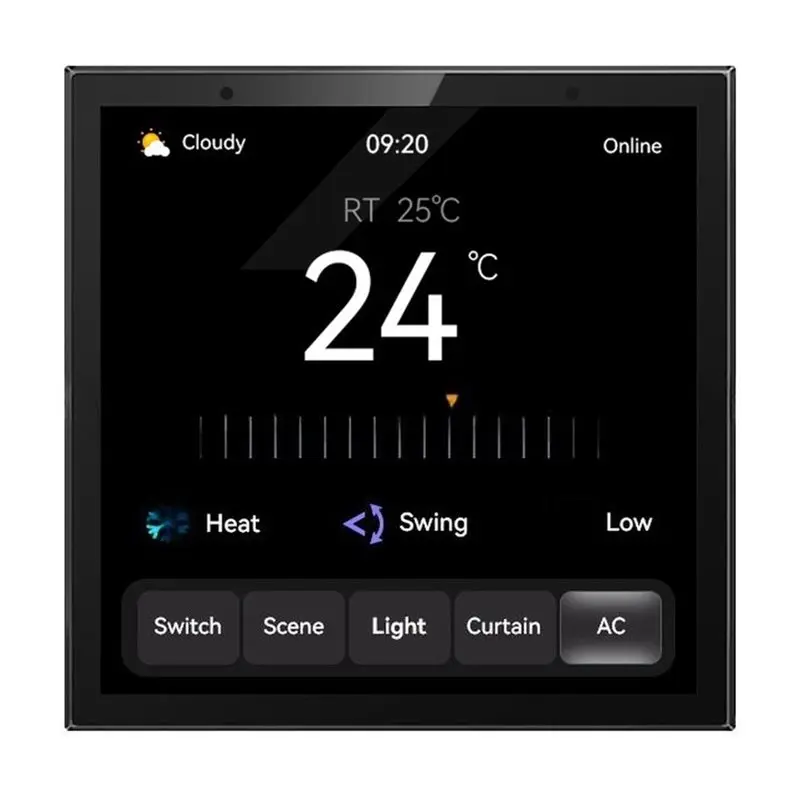 SHGO-Tuya 4 Inch IPS Touch Screen 86 Box Central Centrol Wifi BT Development Board For IOT Smart Display