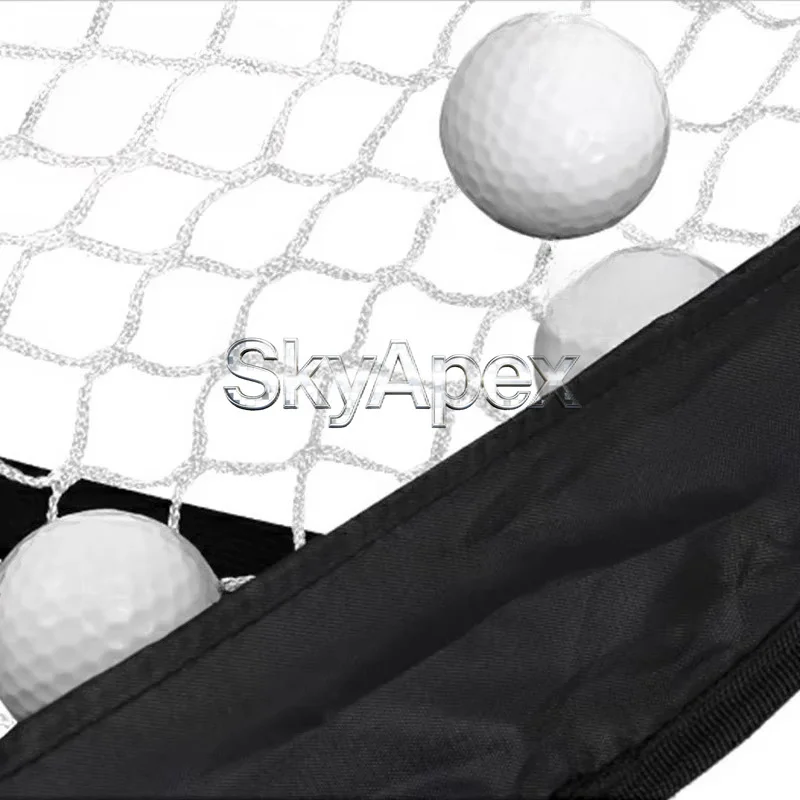 Indoor Home Foldable Small Golf Net Training Aids Wear Resistant Mesh Easy Placement In Office To Carry Out Chipping Practice