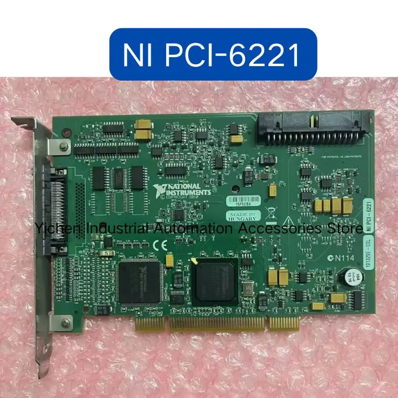 

Second-hand NI PCI-6221 Data Acquisition Card