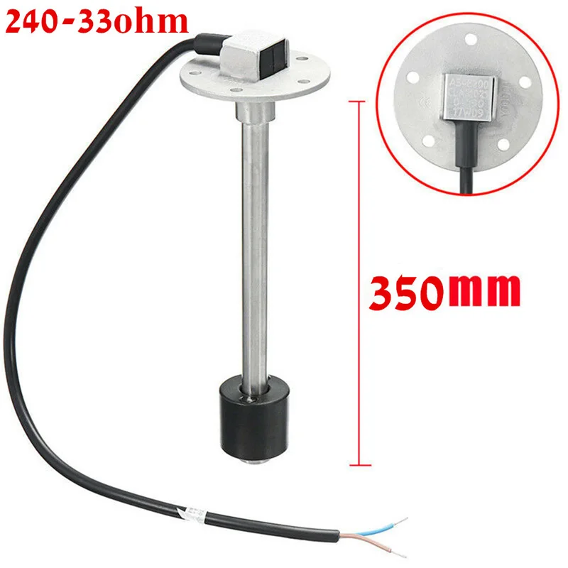 100 150 200 250 300 350 450 mm Brandstofniveausensoren Verzendeenheid 0-190ohm 240-33ohm Waterniveaumeters Senders en schroef voor autoboot
