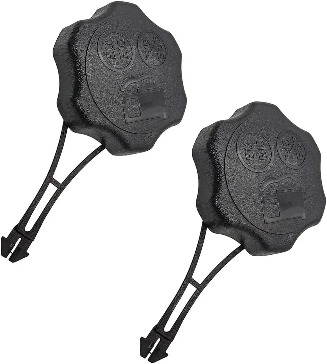 594061 Tapa del tanque de combustible, tapa de gasolina compatible con el motor Briggs & Stratton 675Exi 725Exi, cortacésped (paquete de 2)