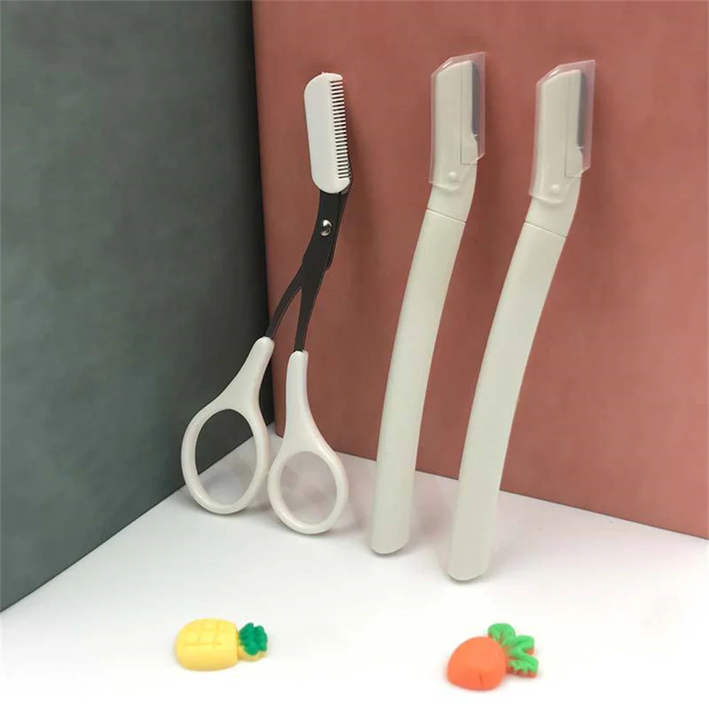 Makeup Tools 5 Colors Shaping Perfect Eyebrows Precise Trimming Convenient Design Professional Grooming Eyebrow Comb Widely Used