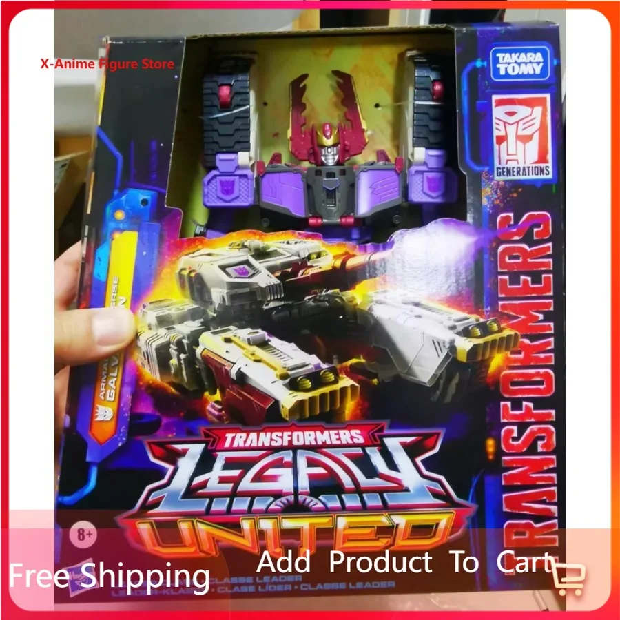 Игрушки-трансформеры Legacy Evolution Armada Universe Fleet Galvatron, коллекционная аниме-фигурка, подарок для мальчика, в наличии