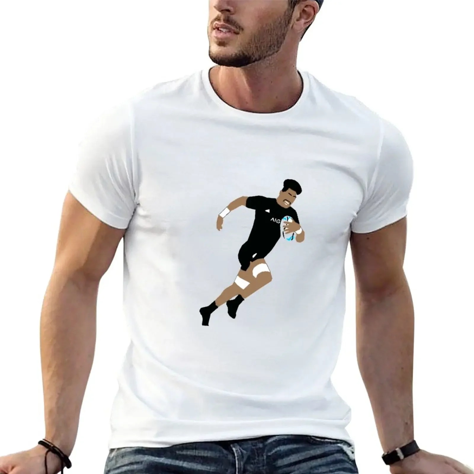 Ardie Savea All Blacks T-Shirt custom shirt anime clothes mens big and tall t shirts