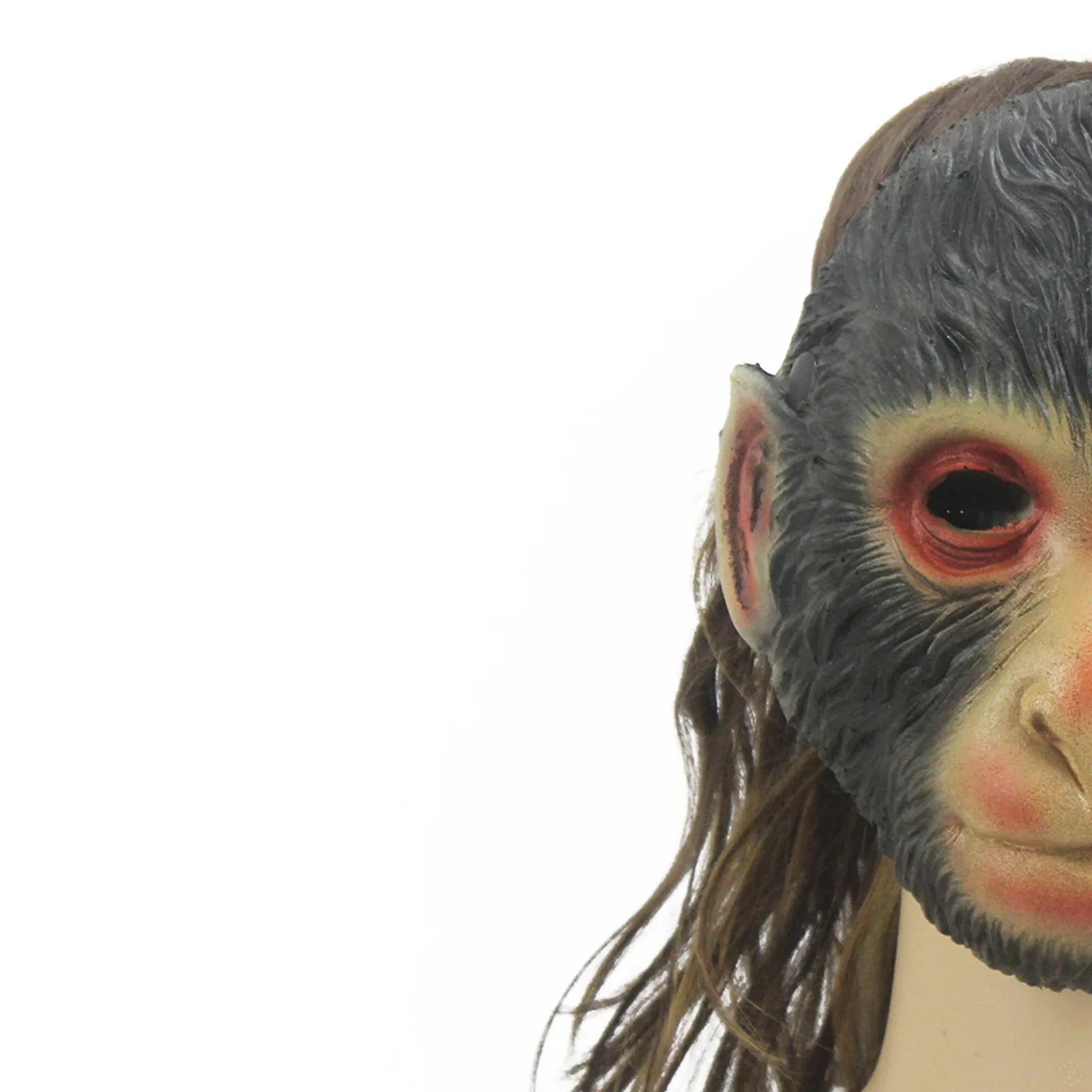 Monkey Animal Mask Role Dressing Masks Funny Full Face Halloween Party Cosplay Costume Role Masquerades Prop