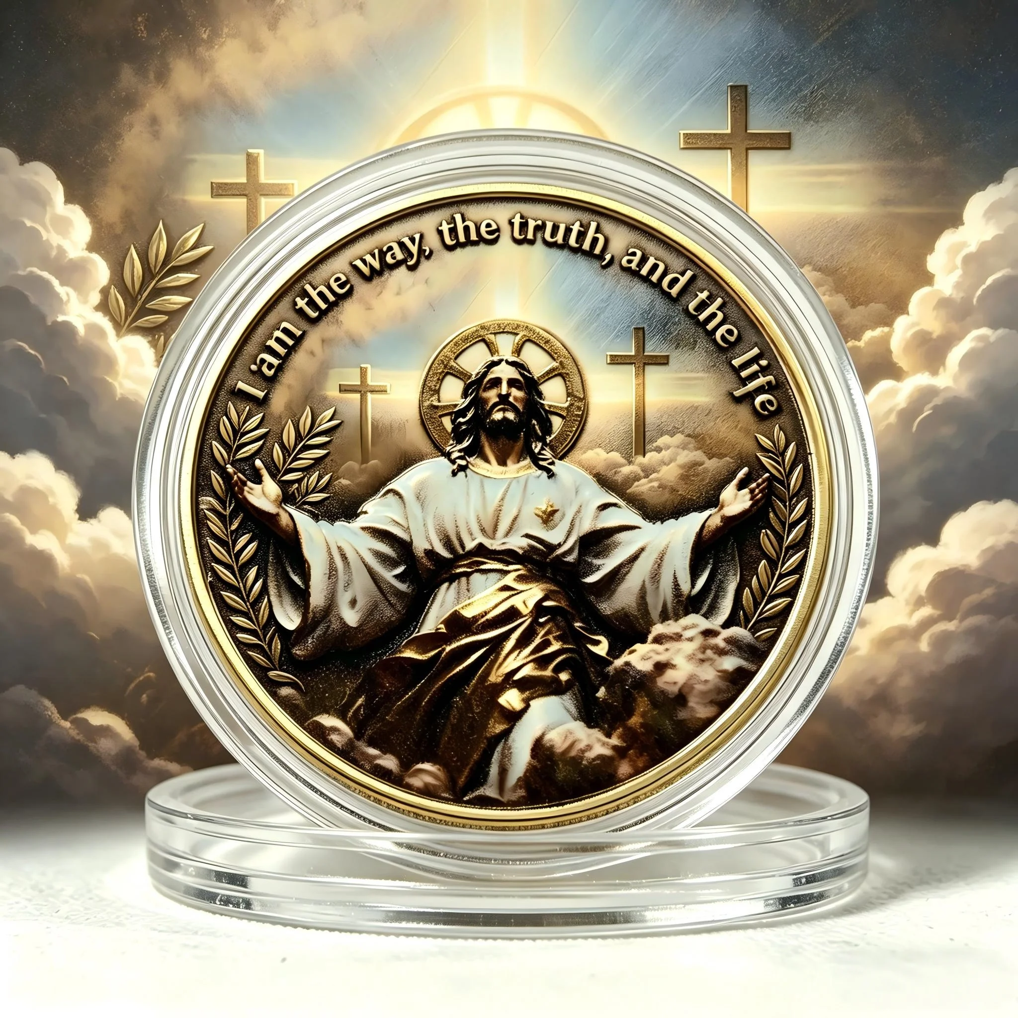 Jesus Christ Commemorative Coin 