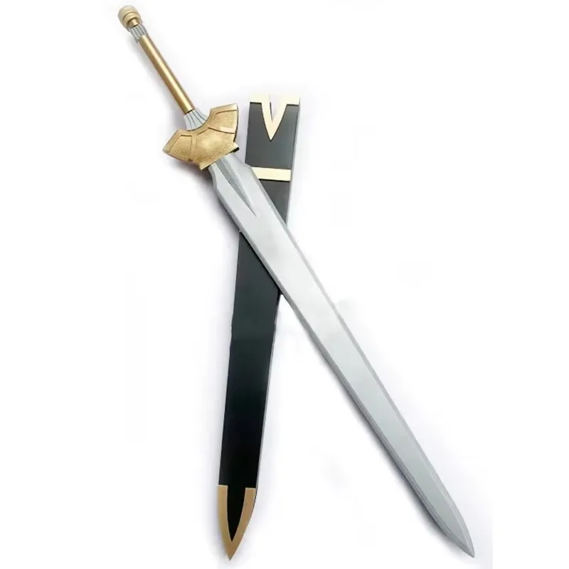 The Rising of The Shield Hero Cosplay Raphtalia Sword Props with Sheath Scabbard Halloween Accessories