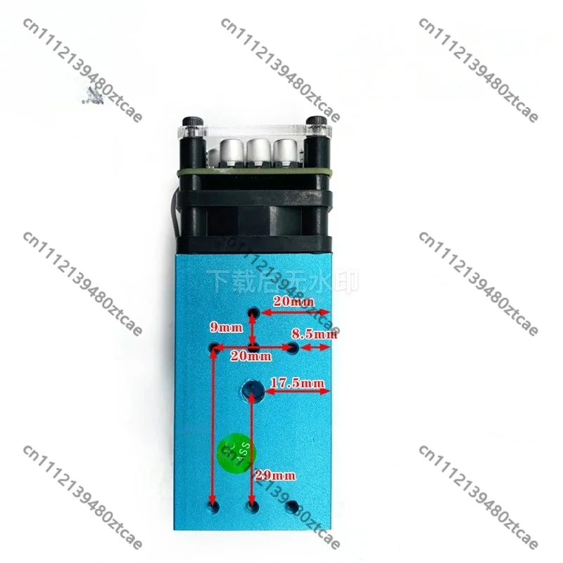 5500mW High Power Blue Laser Module 12V Adjustable Focus Laser Head DIY Engraving Cutting Machine Accessories view 4