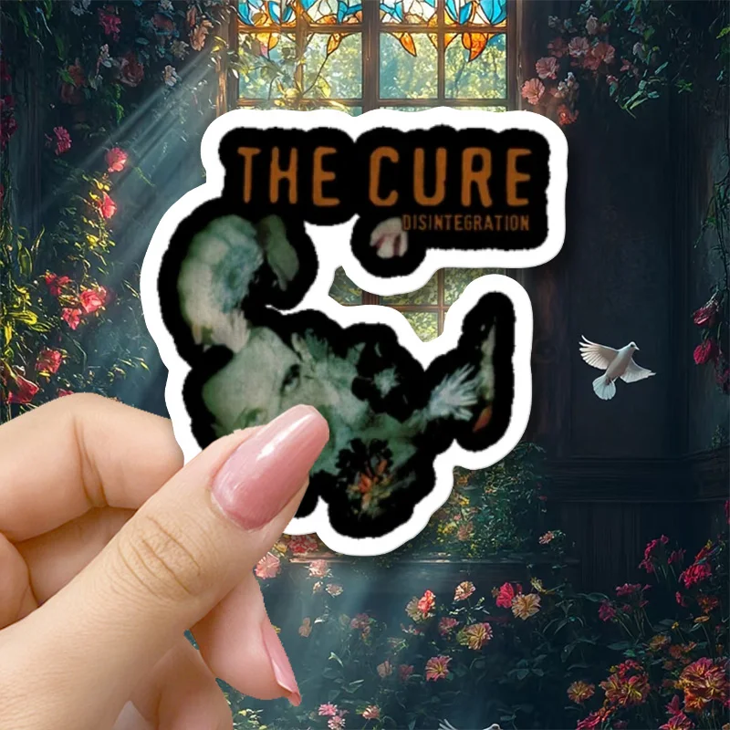 

The Cure - Disintegration Classic Sticker Durable Sticker for Car, Motorcycle, Laptop, and Water Bottle Decoration