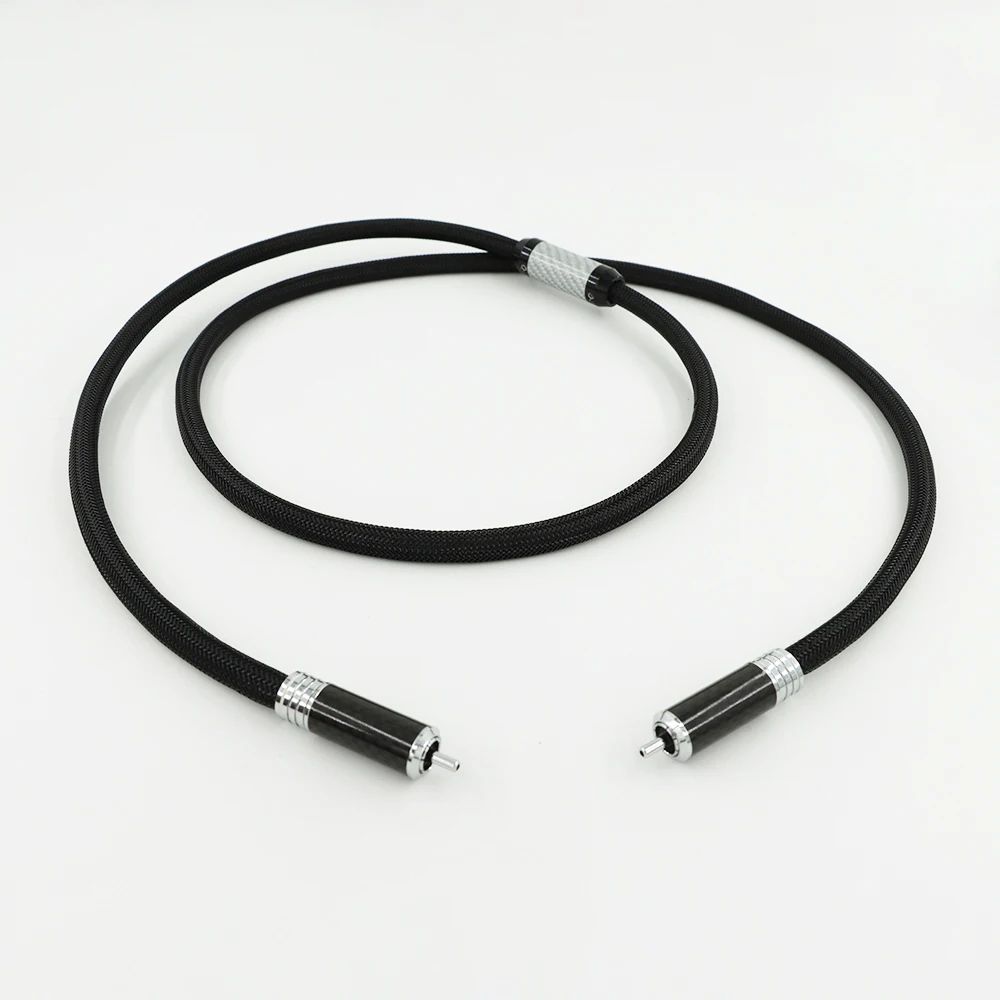 Muttersbach argento puro coassiale 75 Ω subwoofer cavo uscita SPDIF decodifica digitale TV amplificatore di potenza cavo audio 5.1