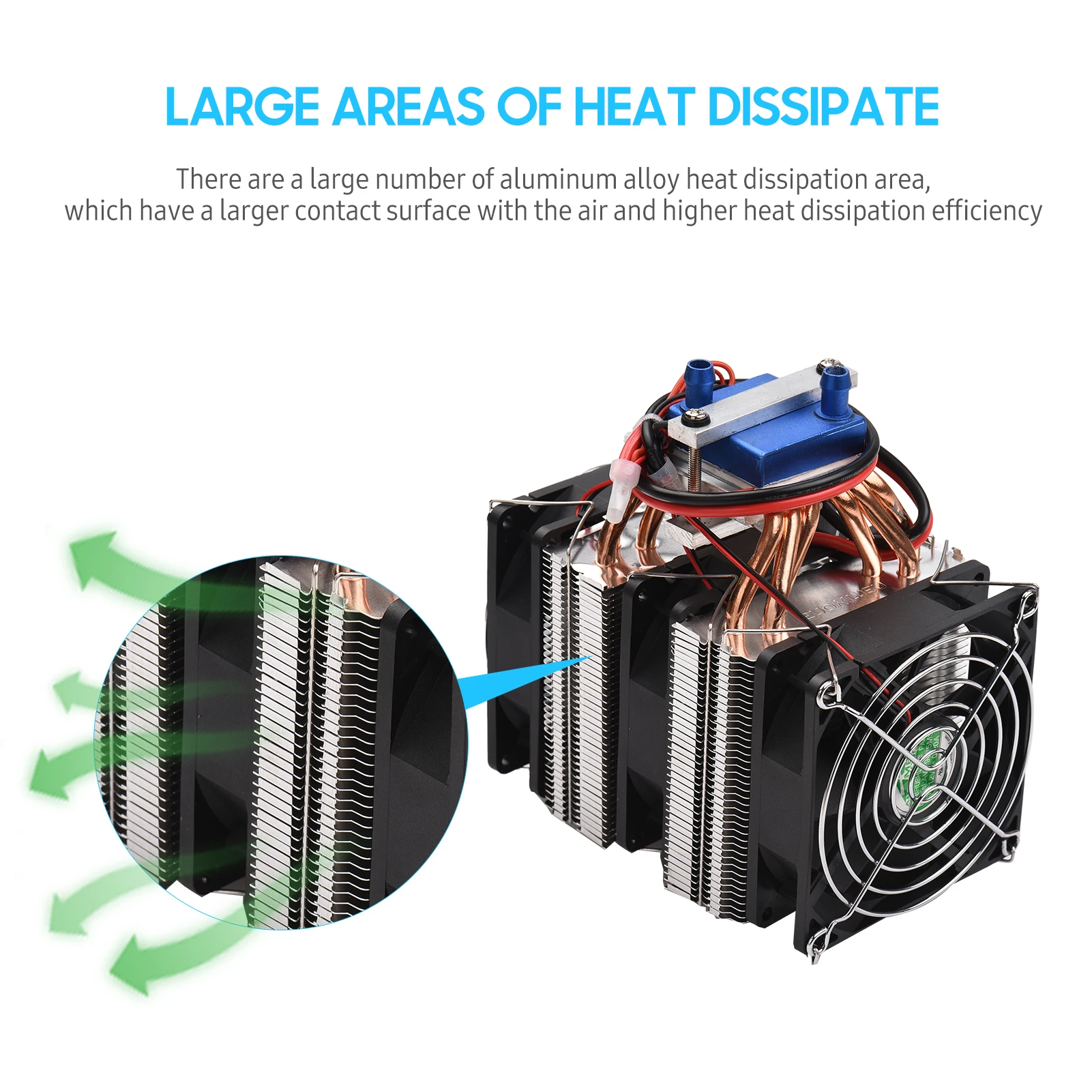 180W Semiconductor Refrigeration Fish Tank Chiller 12V Refrigerator Cooling-water Machine Chiller Water Cooler Aquarium Chiller