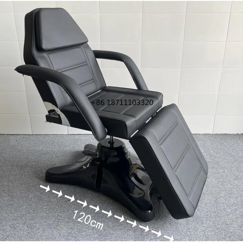 height adjustable hydraulic beauty salon facial spa massage bed Multi-function  Portable Foldable Eyelash  Lashes Tattoo Chair