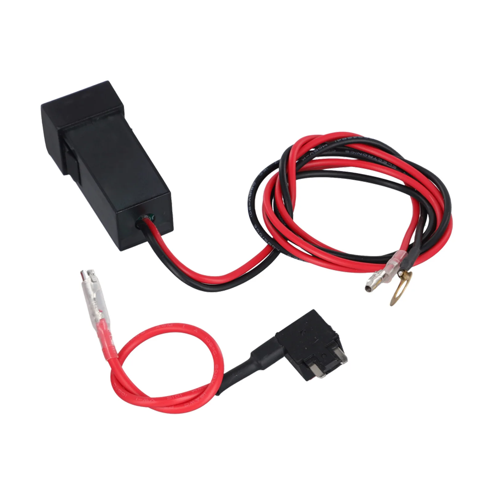 

Автомобильное зарядное устройство с двумя USB-портами 36 Вт и быстрой зарядкой QC3 0, дисплей напряжения для Toyota, совместимое с автомобильными силовыми системами 12 В 24 В