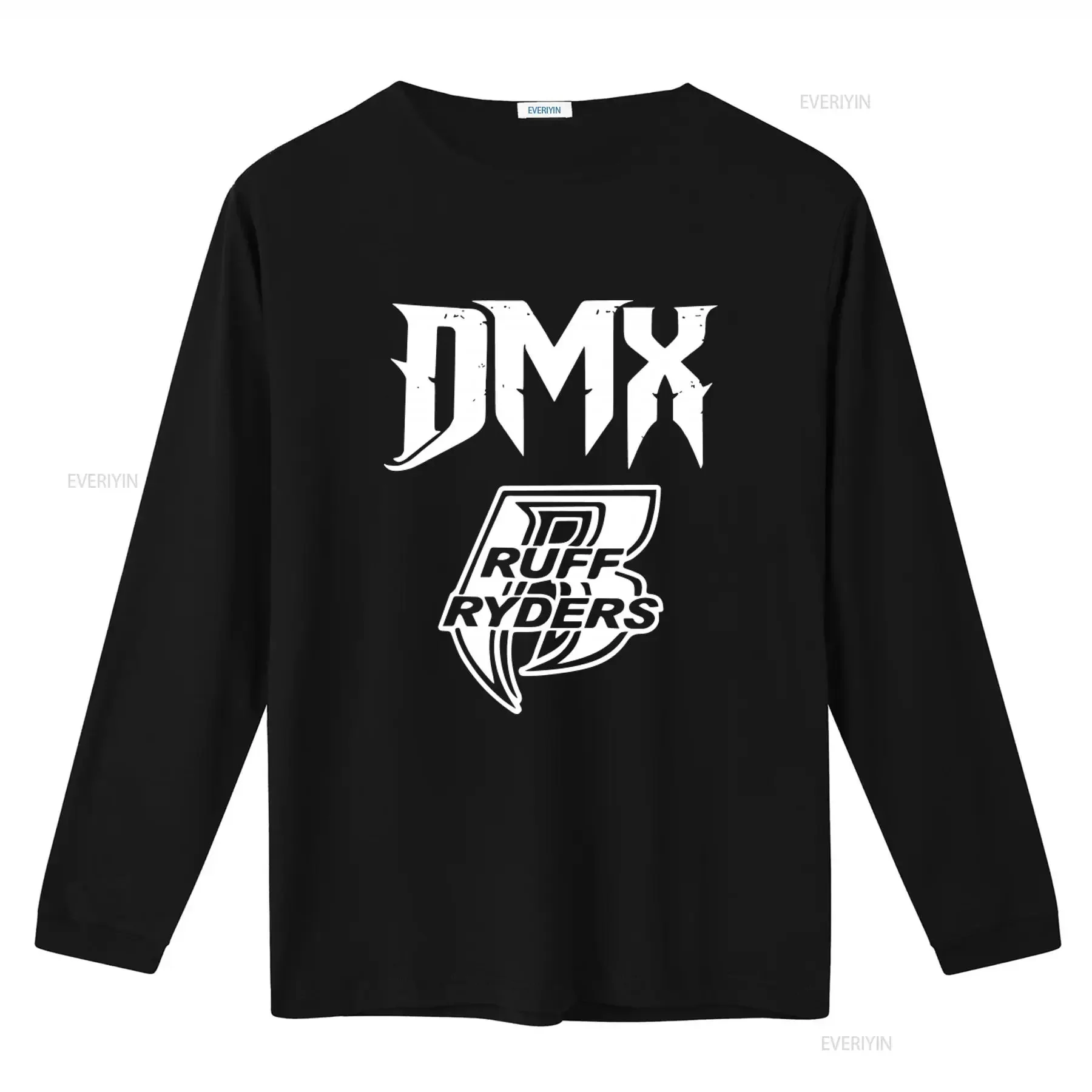 DMX Ruff Ryders T Shirt Stylish Print for Hip Hop Fans vintage Washed Slightly homme Versatile streetwear Casual fashion image 2