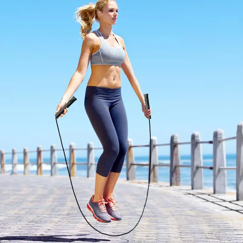 

Professional Jump Rope Fitness Skipping Rope With 2 Modes Comfortable Grip Jumping Training Tool For Enthusiasts Beginners