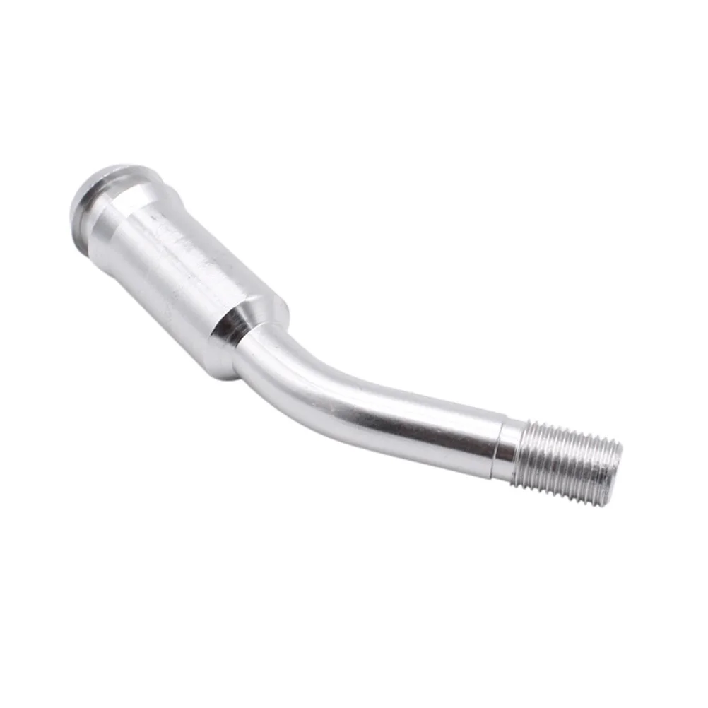 

Gear Knob Extender Gear Shifter Lever Bend Extension Compatible for T4 Car Modification Part Aluminum Alloy Head Car Height