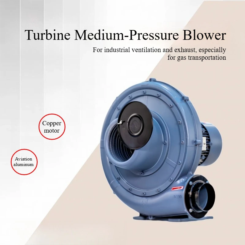 Ventilatore a media pressione a turbina con inverter ad alto volume d'aria - Circolazione di trasportamento del gas CX-A Ventola resistente alle alte temperature