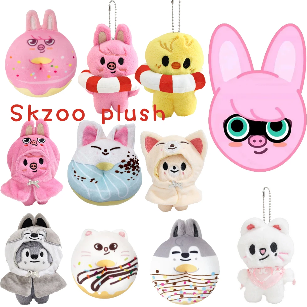 Nuevo llavero de peluche Kpop SKZOO, muñeco de peluche de semana FM, muñeco de peluche SKZ, juguete de Seúl, misma capa, escuela mágica, regalo de cumpleaños para niños
