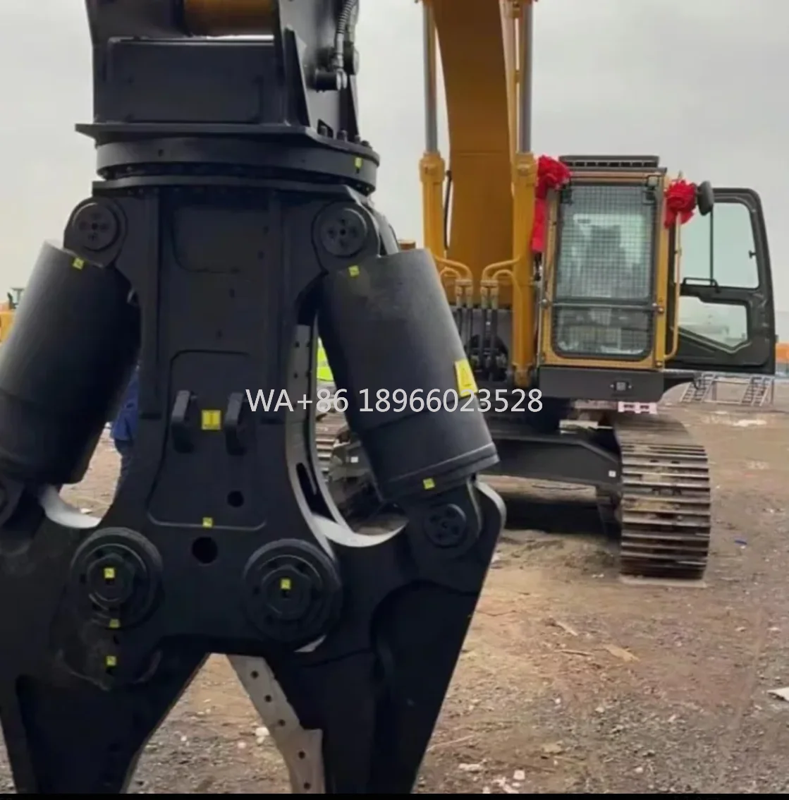 Tesoura de corte de aço do triturador concreto da demolição da tesoura do equipamento pesado