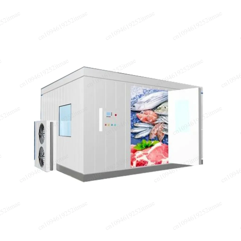 Fresh Meat Seafood Beef Chicken Vegetable Fruit Walk-in Freezing Cold Storage Container Freezer