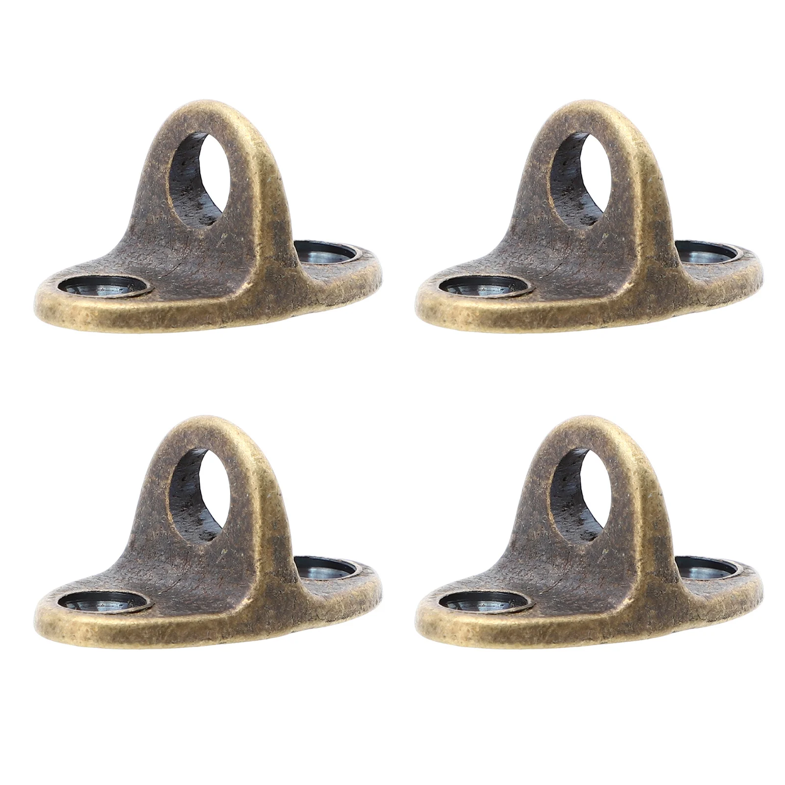 

4Pcs Window Hook Base Copper Material Smooth Surface Strong Windproof Hook Base for Home Household Accessories