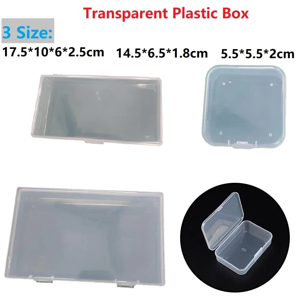 New Sale Plastic Box Parts Screw Holder Storage Box Transparent Accessory Case Component Box Jewelry Bead Organizer