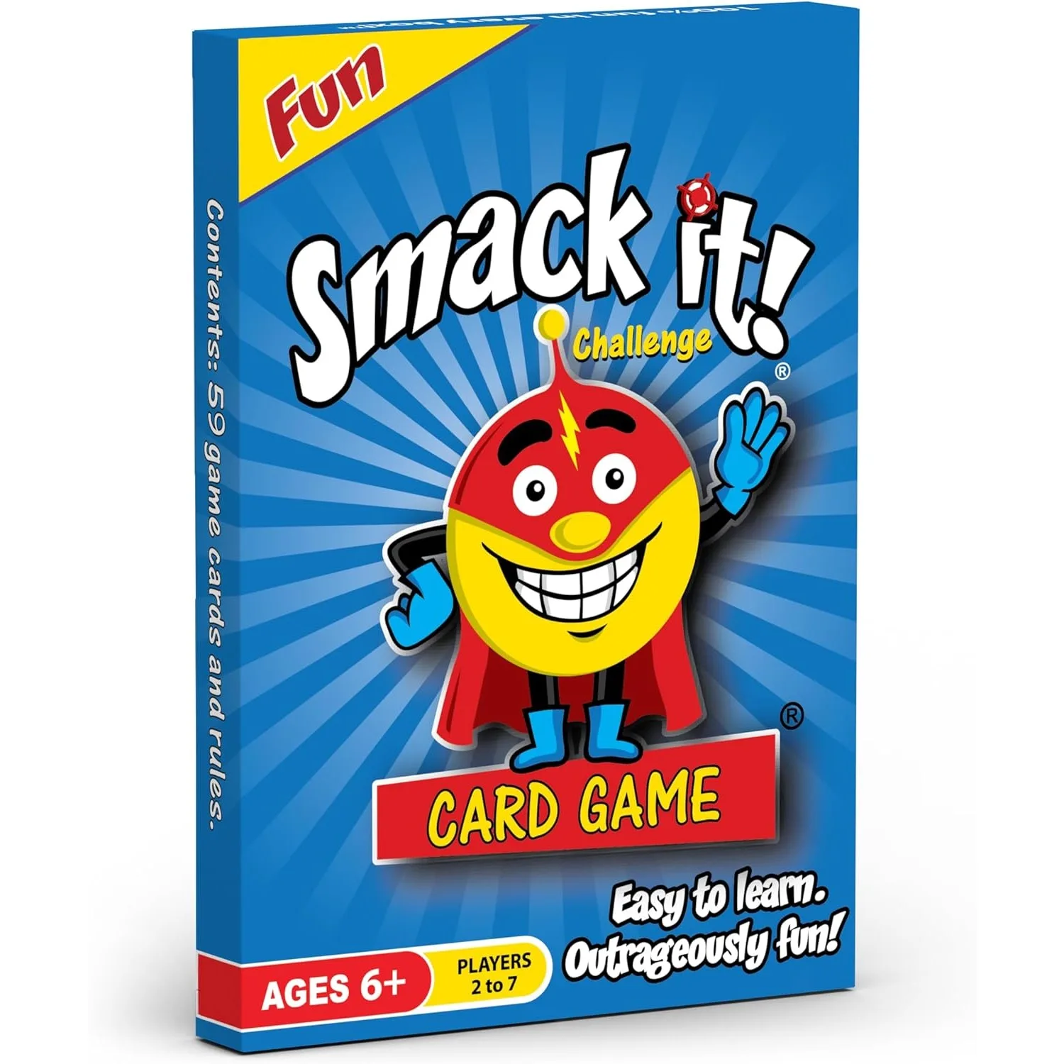 Arizona GameCo Smack it! Card Game for Kids & Families – Fun and Easy to Learn for Boy or Girl Ages 6-12