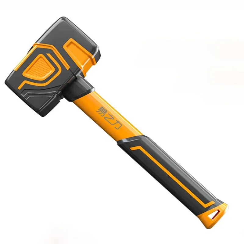 Solid Rubber Hammer Professional Construction Workers Install The Clapper Tile Special Rubber Hammers Multifunctional Hand Tools