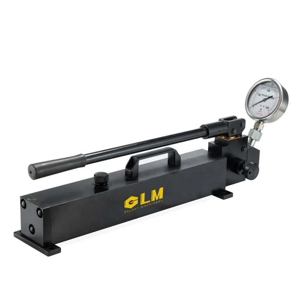 SAP7-2 Hydraulic Hand Manual Pump Double Speed Single Acting 2200ml Aluminum Pumps