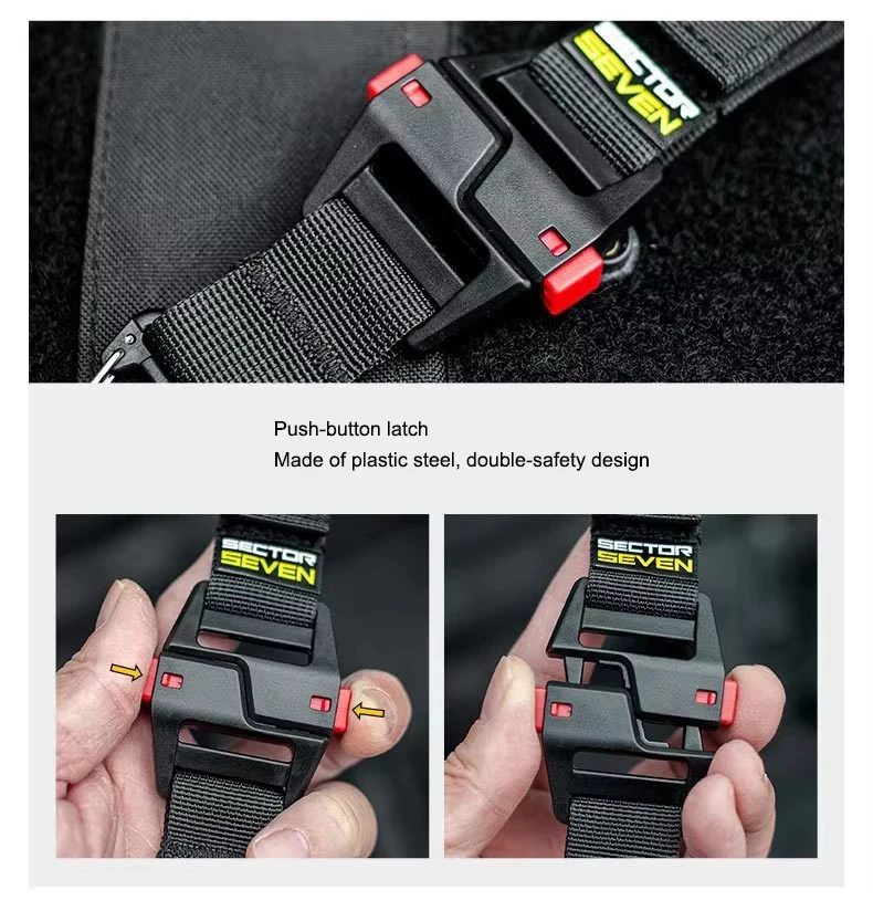 Taktische Dreieck-Schnellverschluss-Schnalle Einzelhaken EDC Schlüsselanhänger Mehrzweck-Outdoor-Camping-Überlebensgürtel Hängezubehör – Detail 4
