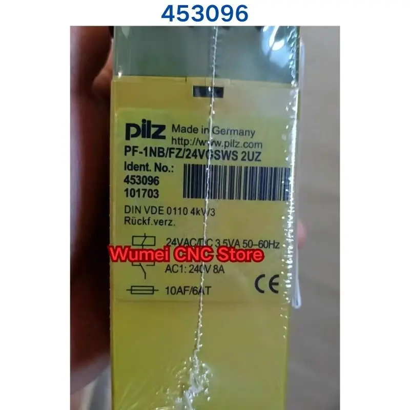 

Brand new for PILZ relay PF-1NB 453096 relay