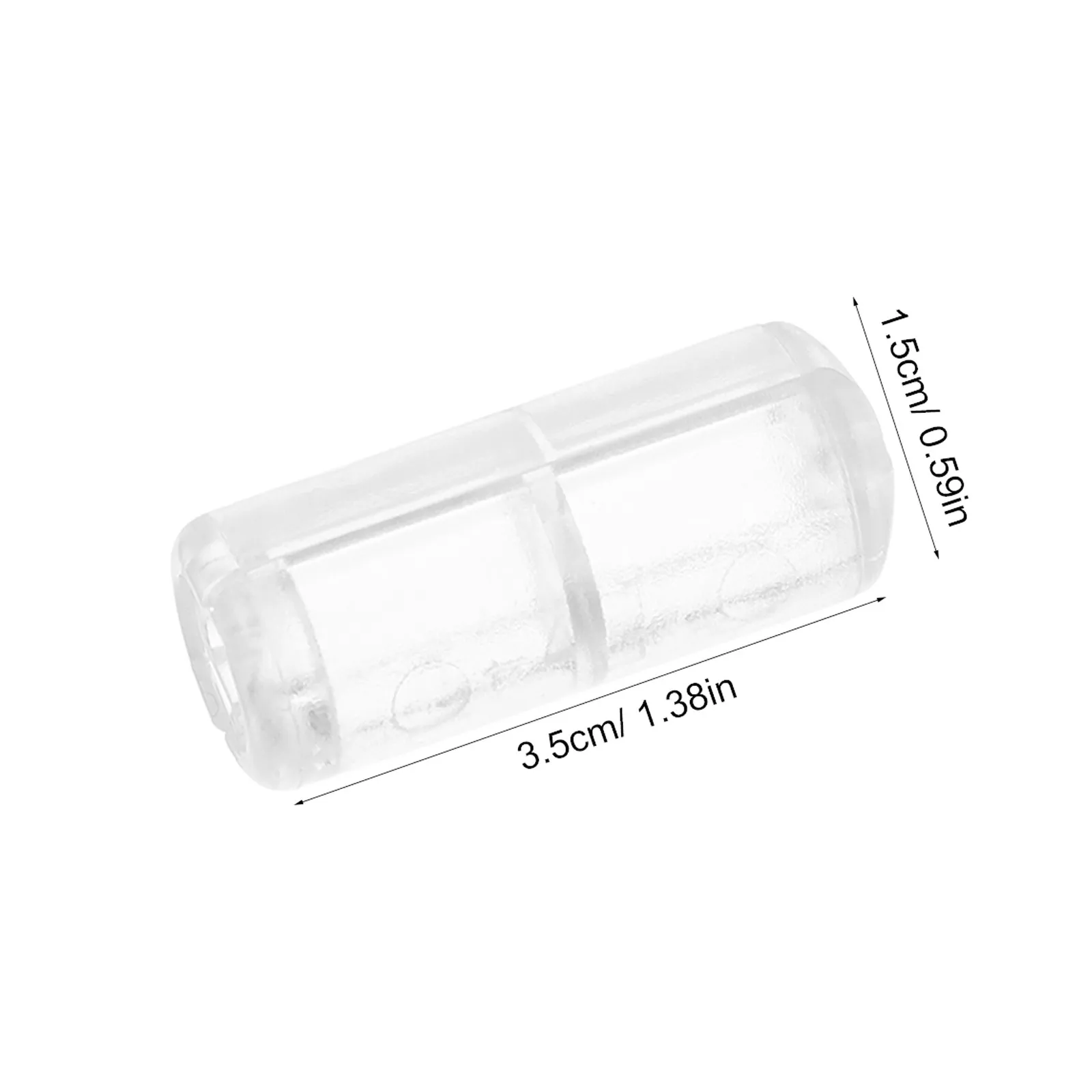 12Pcs Window Blind Cord Safety Clips Transparent Detachable Connectors for Roller Roman Shades Anti Strangulation