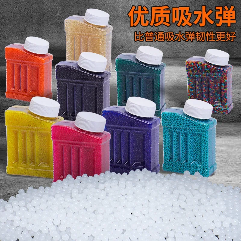 Boule de Gel 7-8MM pistolet jouet balles accessoires été tir en plein air jouant jeu de Sport nautique jouet pistolet avec balles d'eau