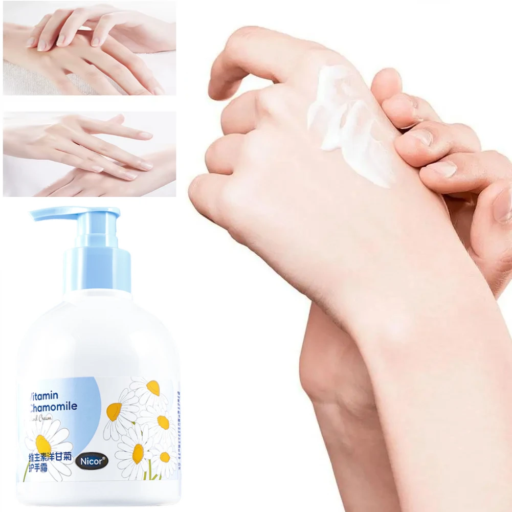 300ml Hydrating Moisturizings Hand Cream Anti-Dry Crack Improving Rough Hand Care Whitening Prevent Dryness and Cracks