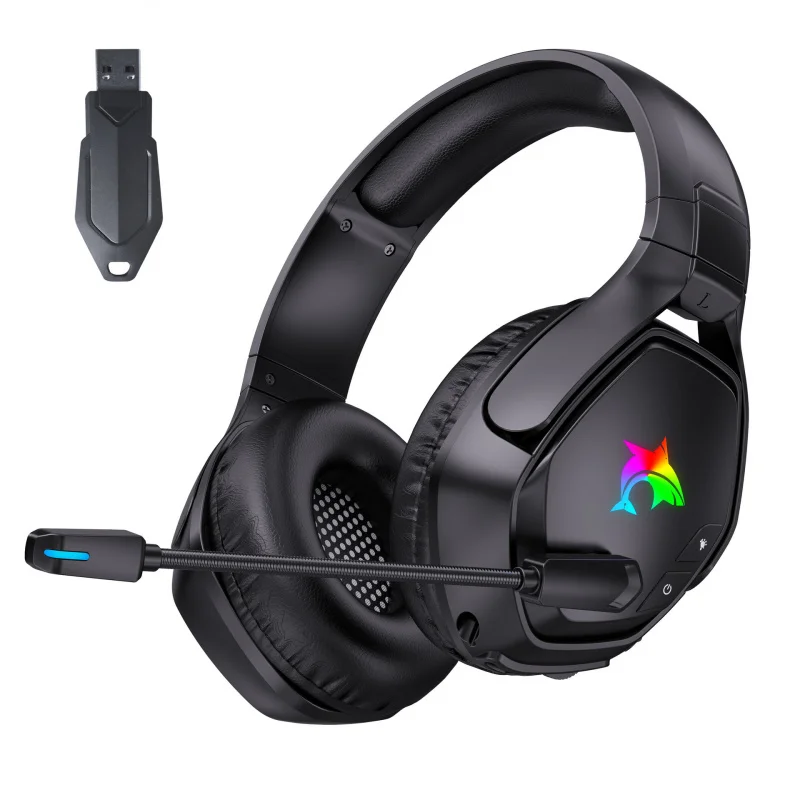 

Беспроводная игровая гарнитура S16 для киберспорта, накладные наушники 2.4G с Bluetooth, совместимые с настольными ПК и PS4