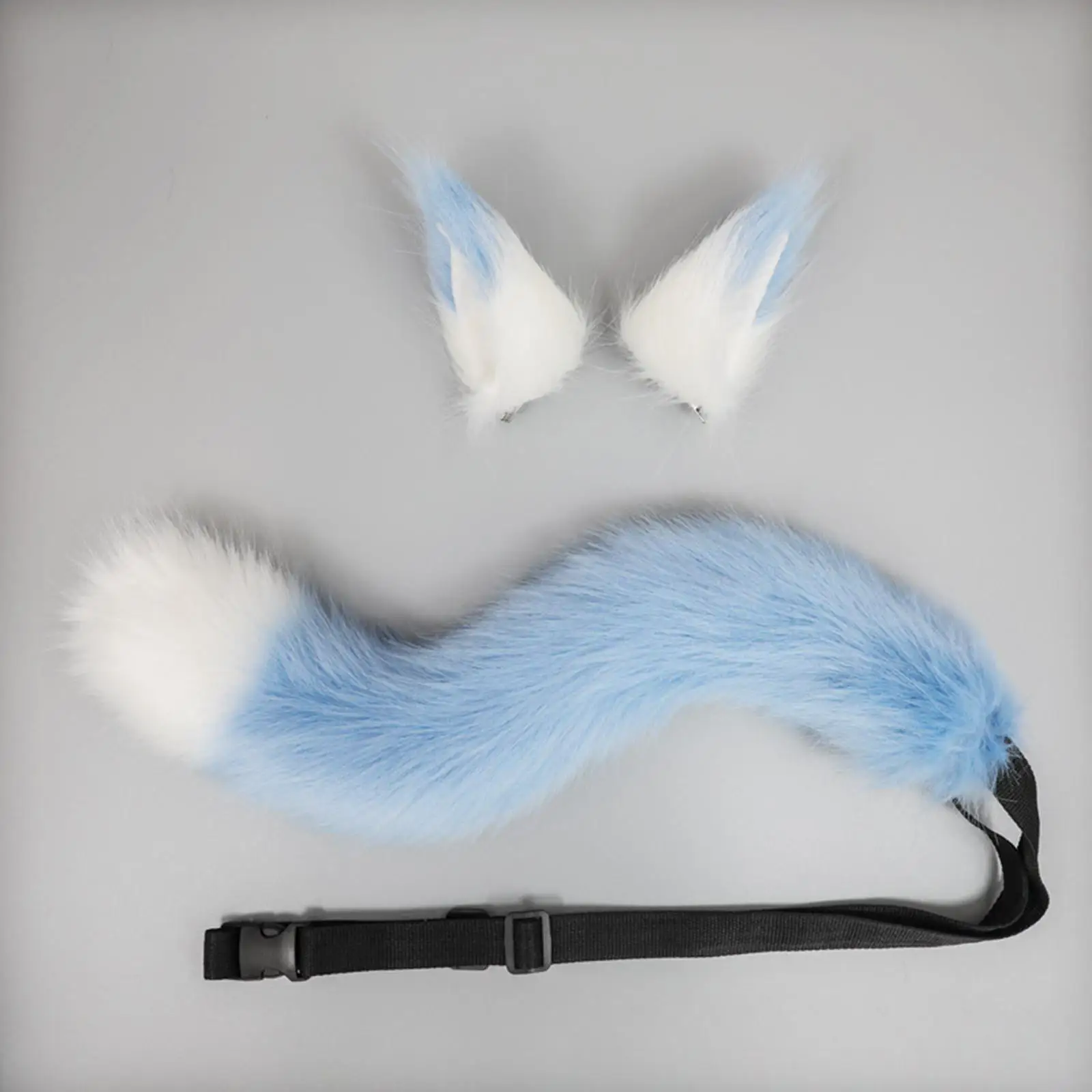 Picture 3: Wolf Ears Tail Cosplay Set Animal Headwear for Performance Props Party