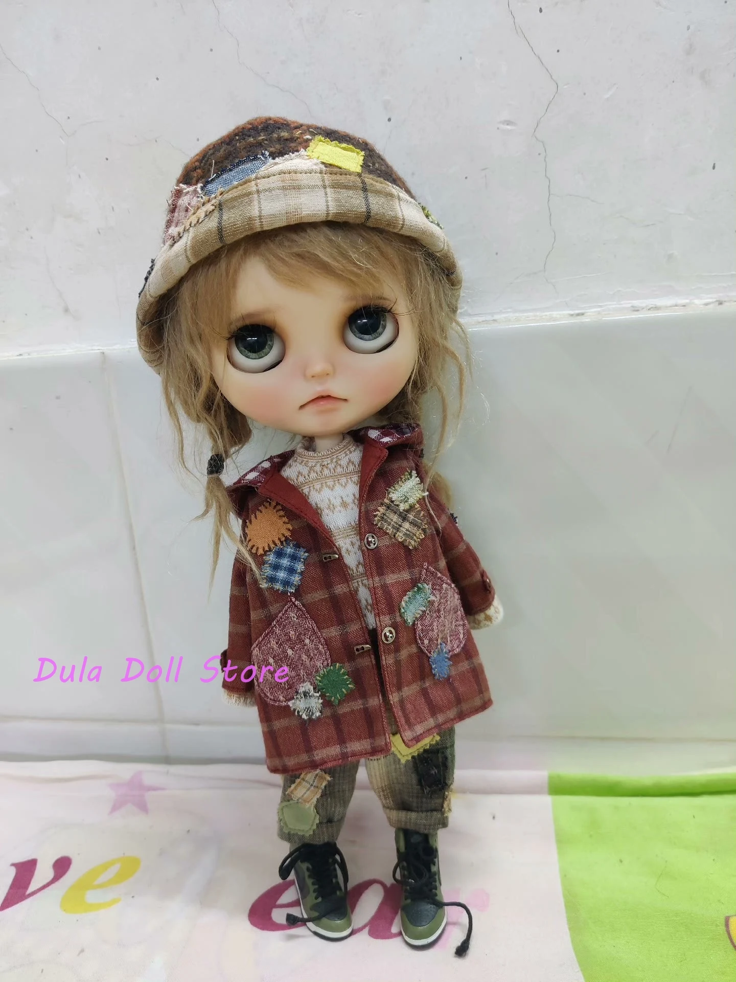 Dula 인형 코스튬 블라이스 2025 스트레이 스타일 대추 빨간 인형 세트, ob24 ob22 Diandian Azone Licca 1/6 Bjd 인형 액세서리