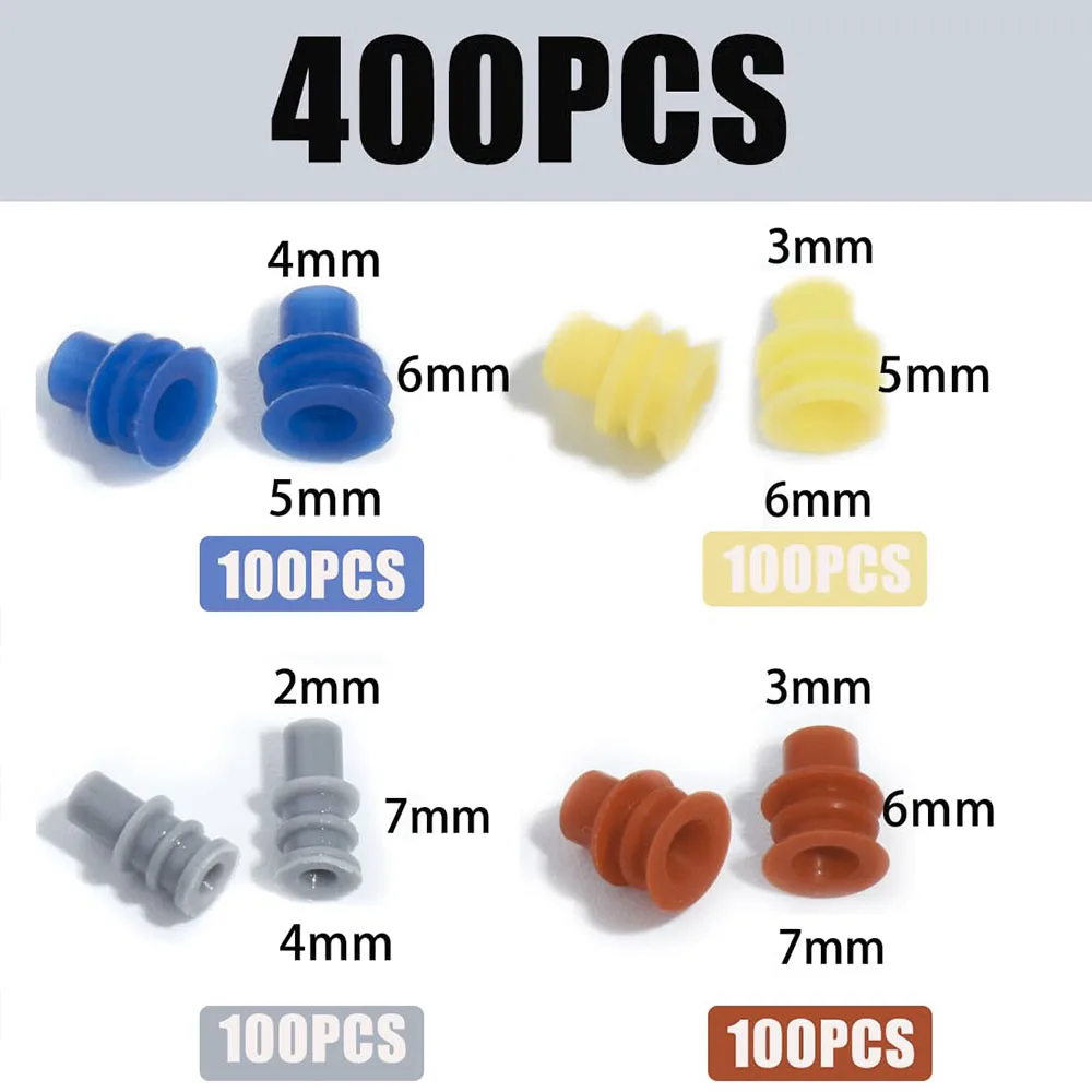 600 Stück 1,0/1,5/3,5mm Auto-Elektroanschlüsse, Kfz-Kabelverbinder-Set, nicht isoliert, Stecker und Buchse, Crimp-Kit – Detail 3