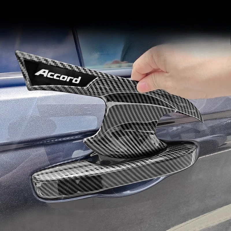 

Suitable for Honda Accord 2023 eleventh generation door handle protective sticker black handle door bowl cover decoration
