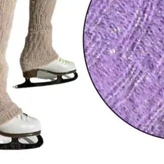 

For Ice Skates Fleece Boot Covers Skating Leg Warmers Ice Rink Warm-ups Non-suffocating Leg Cover Skating Socks Fleece Warmth