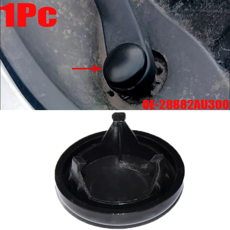 1Pcs Car Front Wiper Washer Arm Nut Cover Cap 28882AU300 For Nissan Qashqai J10 Dualis Infiniti Esq