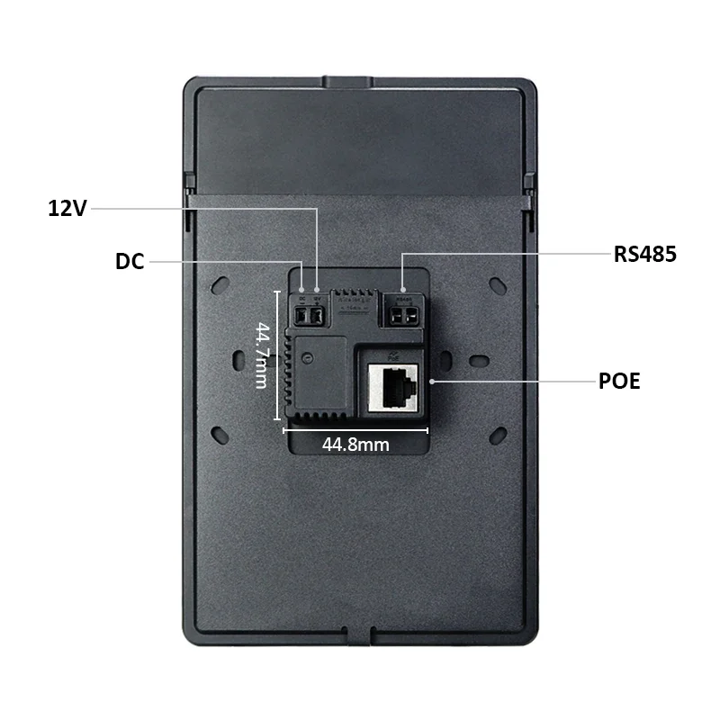 Portworld 8 Inch Flush Mount Multi-Function POE Android 11 Embedded Touch Control